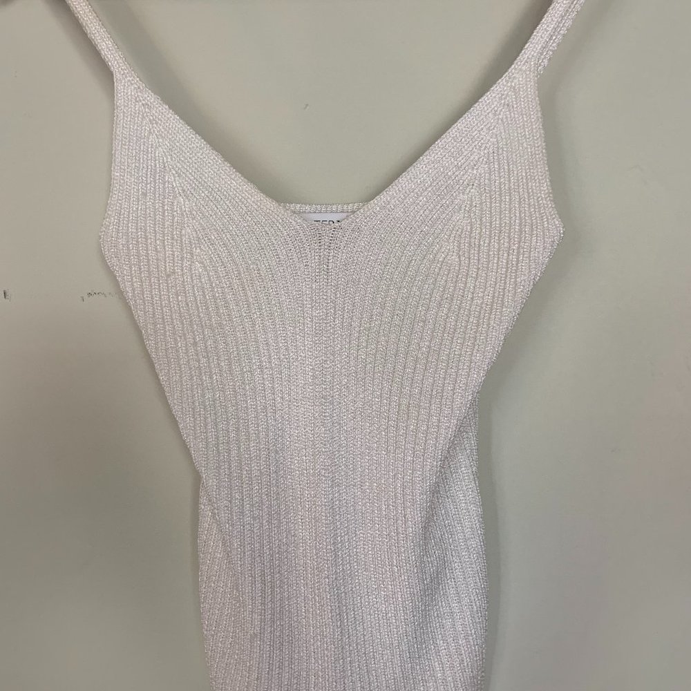 Intermix Petite Small white dress tank
